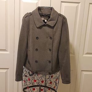 Grey winter jacket